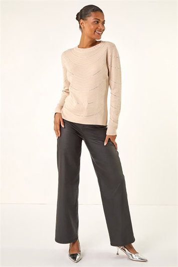 Sparkly Line Knit Jumper 16212889