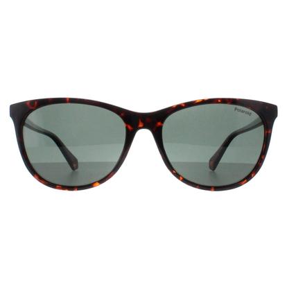 Brown Cat Eye Havana Green Polarized Pld 4161/S