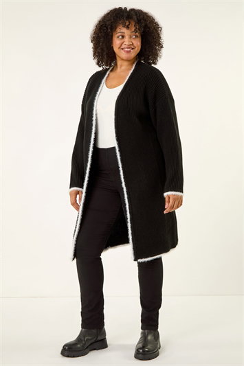 Curve Longline Knit Cardigan 16238808