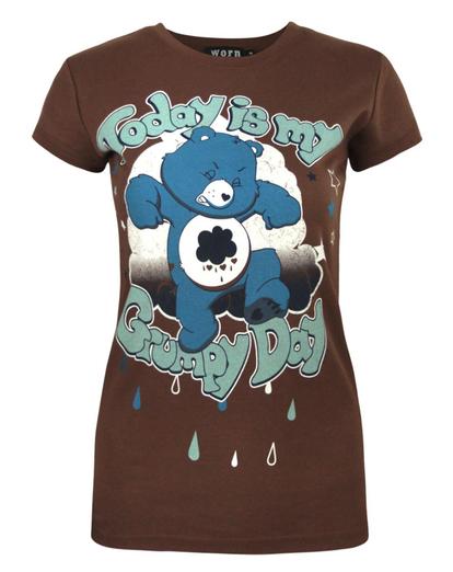 Brown Care Bears Grumpy Day Women's T-Shirt