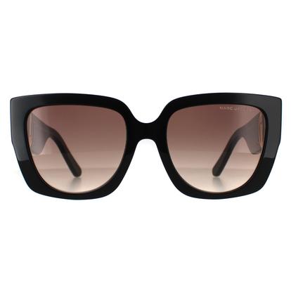 Black Rectangle Black Brown Gradient Marc 687/S