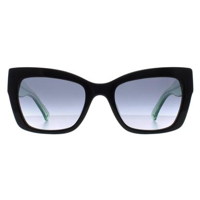Black Cat Eye Black Dark Gray Gradient Valeria/S
