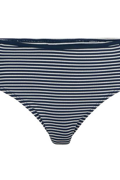 Multi Stripe Bikini Bottoms