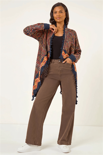 Ombre Tassle Cardigan 16235460