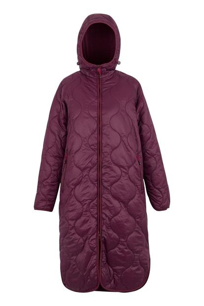 Purple Triea Quilted Jacket