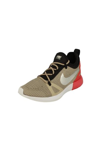Cream Dual Racer Running Trainers