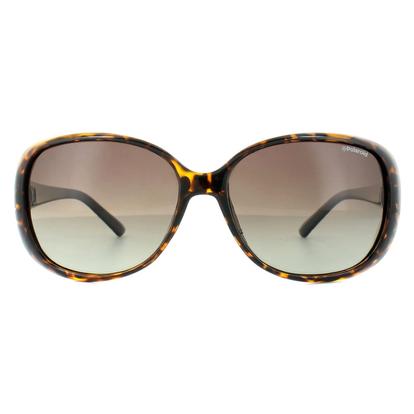 Brown Fashion Havana Black Brown Gradient Polarized Sunglasses