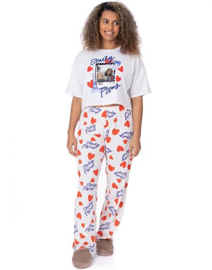 Multi Emily In Paris Ladies Pj Set