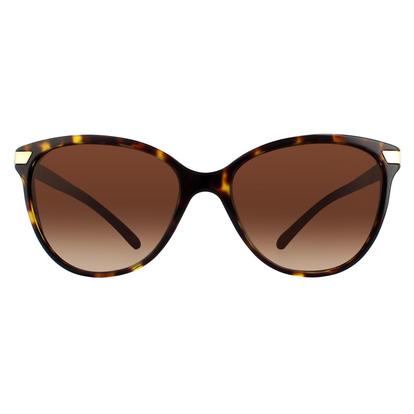 Brown Cat Eye Dark Havana With Gold Detailing Brown Gradient Be4216 Sunglasses
