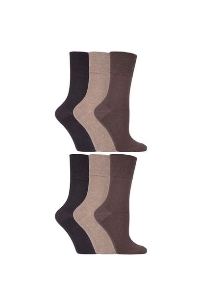 Purple 6 Pairs Diabetic Socks