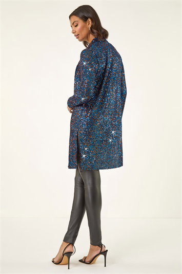 Sequin Longline Kimono 19436380