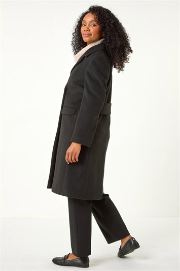 Petite Double Breasted Coat 12031108
