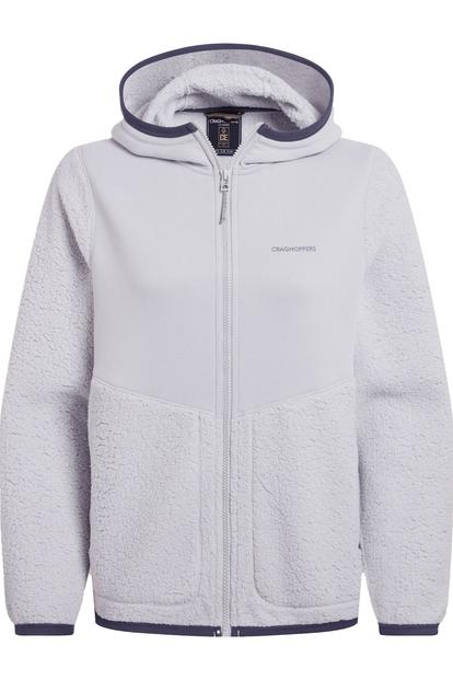 Grey Telesto Fleece Hooded Jacket