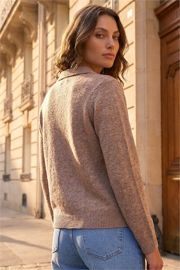 Petite Collar Cardigan 16346816