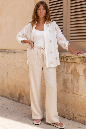 Floral Embroidered Shirt 10238138