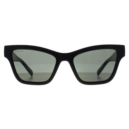 Black Cat Eye Shiny Black Grey Gg1982s