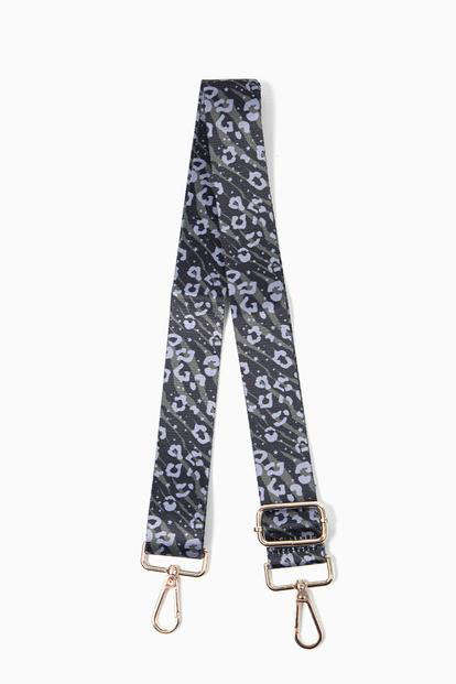 Green Stars Animal Print Bag Strap