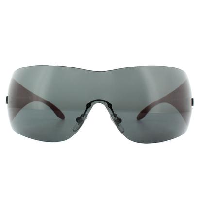 Grey Shield Gunmetal Grey Sunglasses