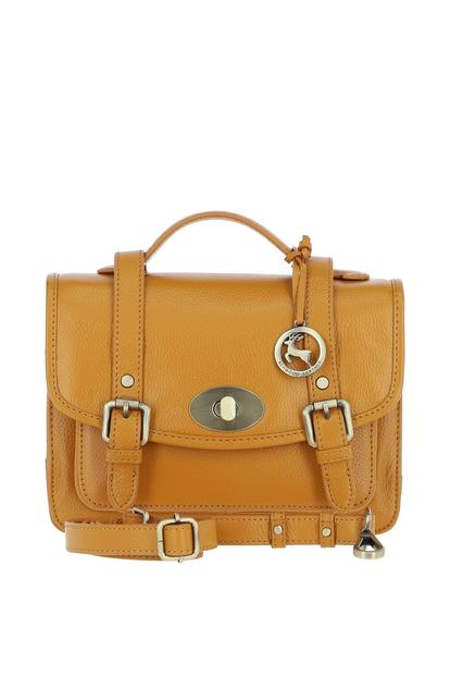 Black Stylish Real Leather Large Satchel Bag