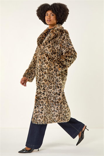 Premium Animal Faux Fur Coat 12039514