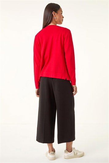Petite Open Knitted Cardigan 16097378