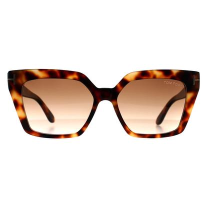 Brown Cat Eye Shiny Havana Brown Gradient Winona Ft1030