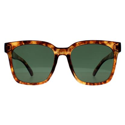 Brown Square Shiny Havana Soft Demi Green Polarized Mp72