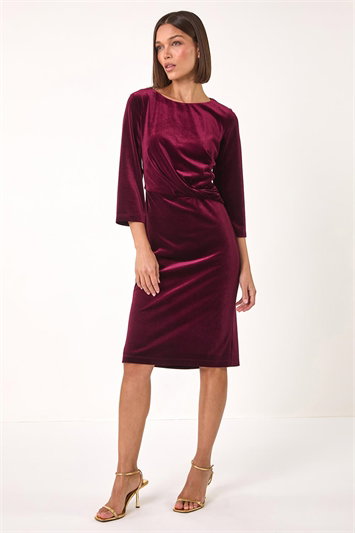 Velvet Dress For Women | Velvet Midi & Maxi Dress | Roman UK