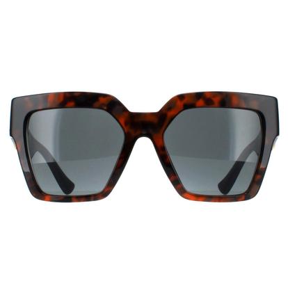 Brown Square Dark Havana Dark Grey Ve4458