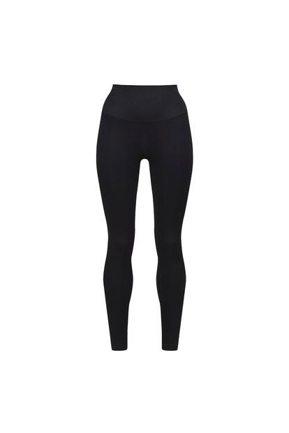 Black Black Sculpting Leggings Supportive Fit