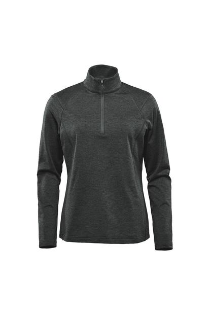 Black Treeline Fleece Top