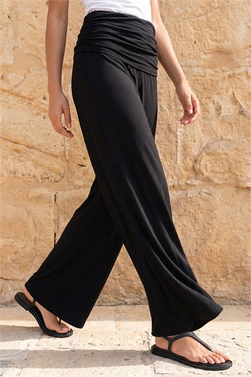 Petite Ruched Waist Trouser 18125408