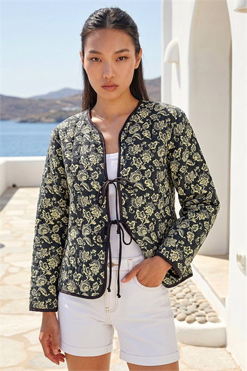 Dusk Reversible Printed Quilted Jacket 15054408