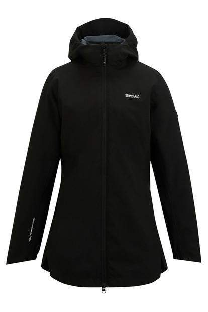 Black Natalina Waterproof Jacket