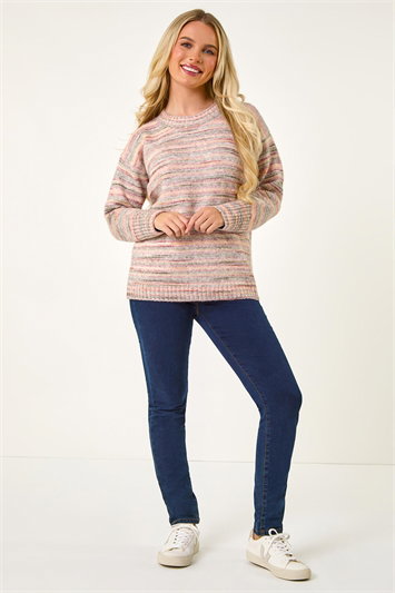 Petite Space Dye Knitted Jumper 16115407