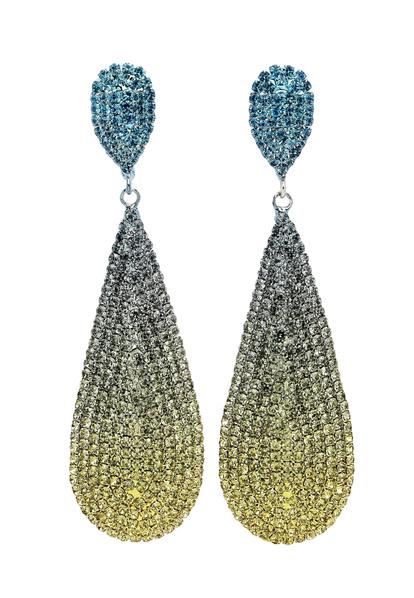 Pink Diva Collection Rain Drop Earrings