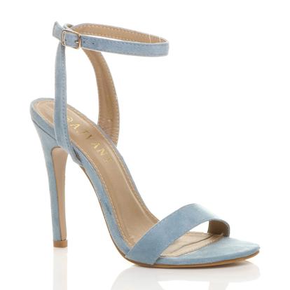 High Heel Ankle Strap Barely There Sandals M000031517