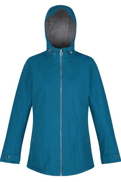 Blue Bergonia Ii Hooded Waterproof Jacket