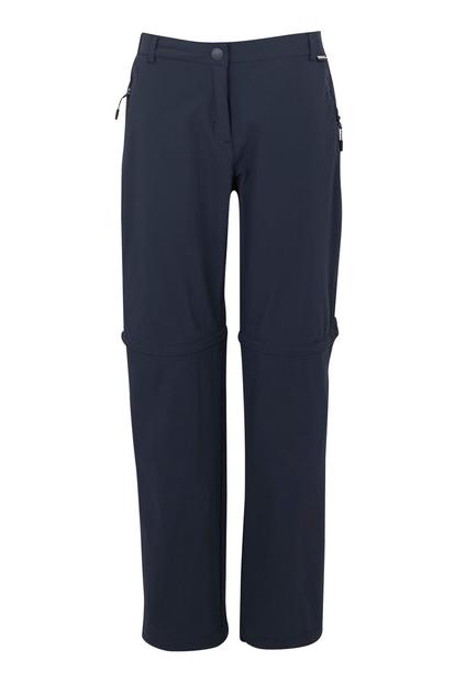 Blue Travel Light Ii Packaway Hiking Trousers