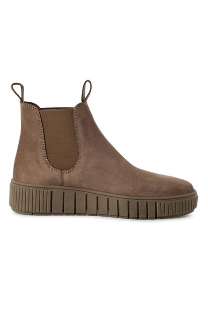Grey Tamaris Womens Taupe Chelsea Boots