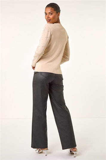 Sparkly Line Knit Jumper 16212889