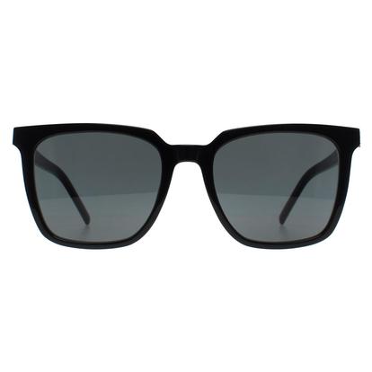 Black Square Shiny Black Dark Grey Sl M146