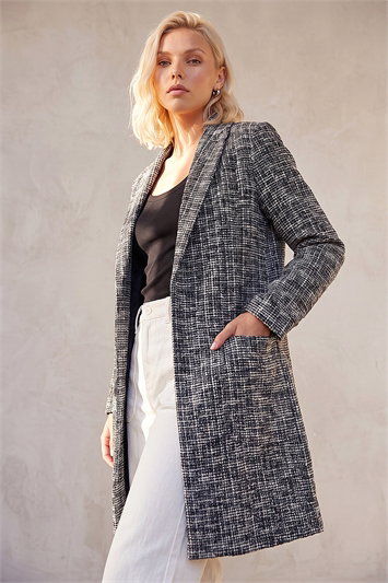 Black Petite Boucle Jacket