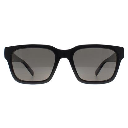 Black Square Shiny Black Grey Polarized Gg1857s