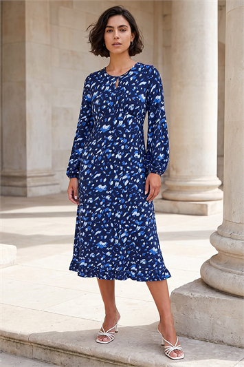 Abstract Keyhole Dress 14973709