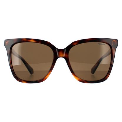 Brown Square Havana Bronze Polarized Pld 4155/S/X