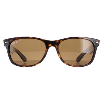 Brown Rectangle Tortoise Brown Polarized Sunglasses