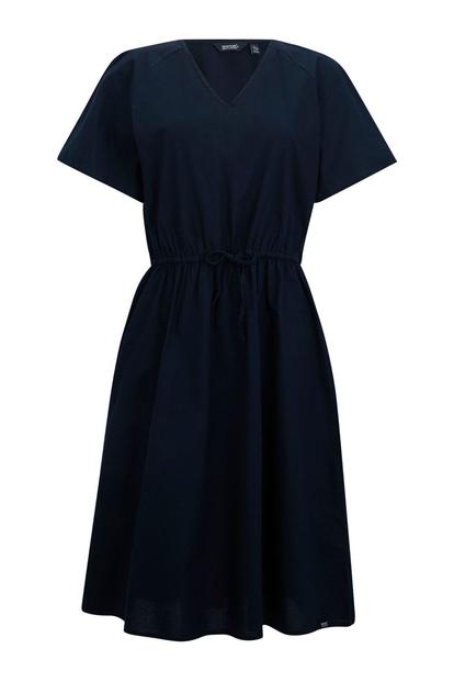 Blue Elona Midi Dress