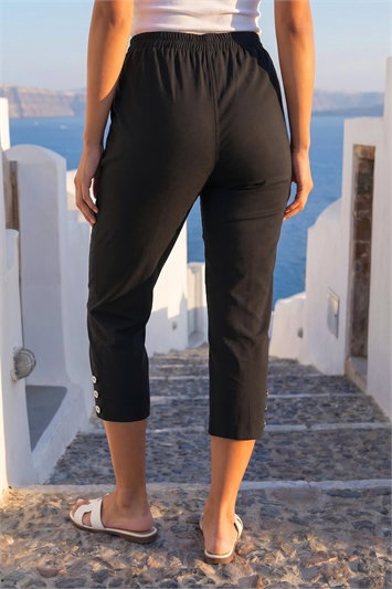 Petite Cropped Stretch Trouser 18095608