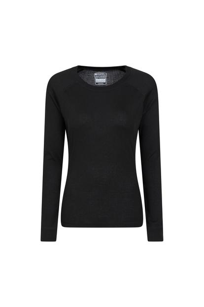 Black Talus Long Sleeved Top